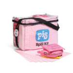 PIG® – Kit per fuoriuscite in borsa cubica trasparente HazMat contenuto